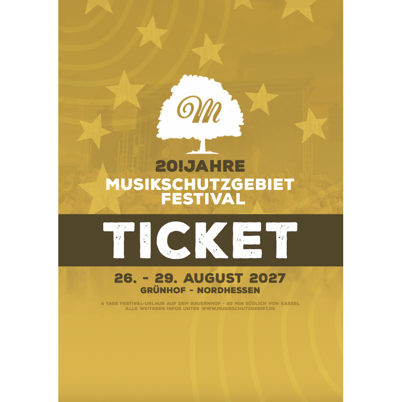 Musikschutzgebiet Wochenendticket